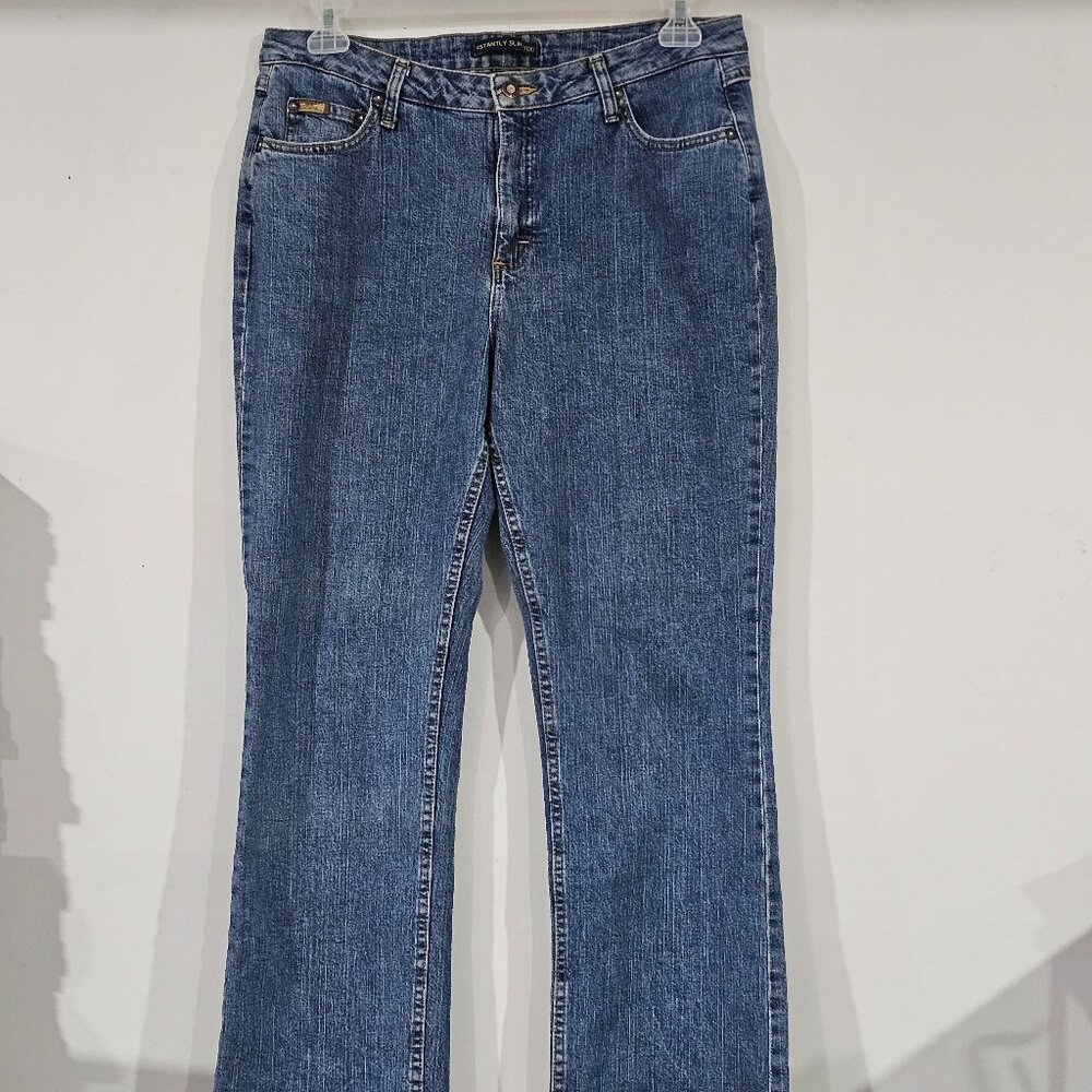 Riders Instantly Slims You Blue Jeans for women Size 37 relaxed fit